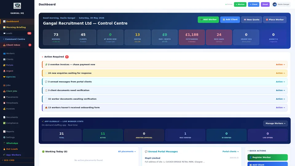 Live Dashboard