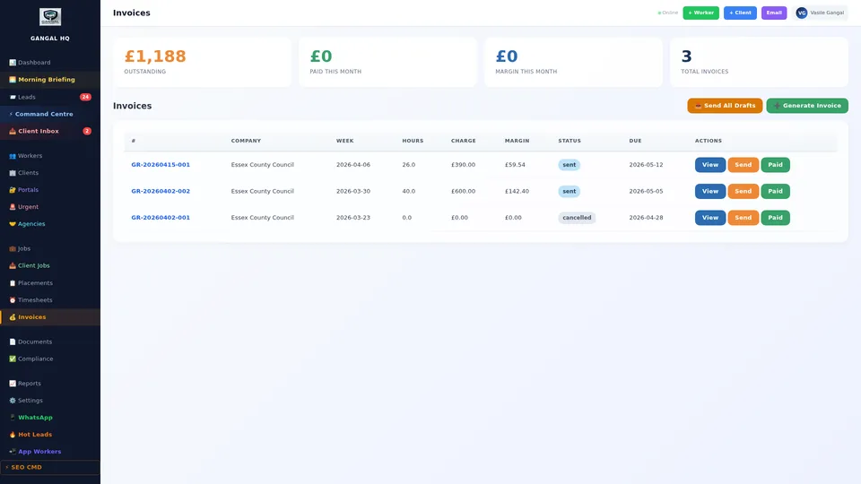 Invoice Management
